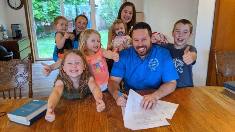Signing with Harvest House Publishers