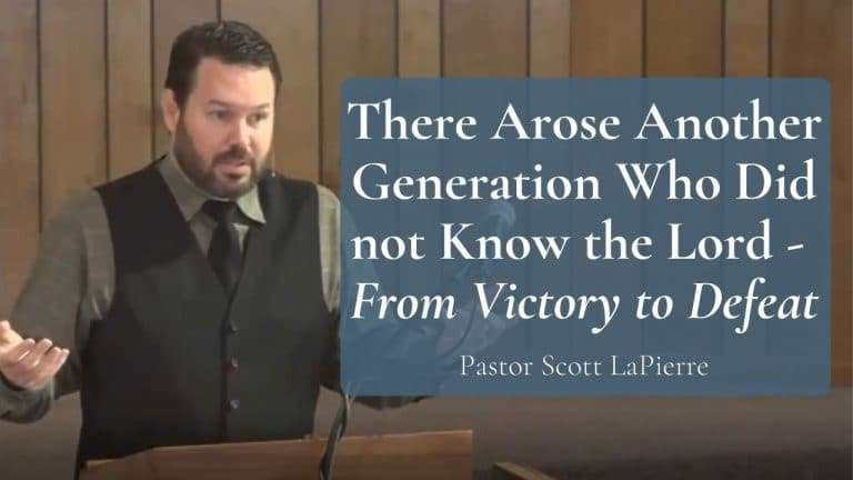 There Arose Another Generation Who Did not Know the Lord From Victory to Defeat