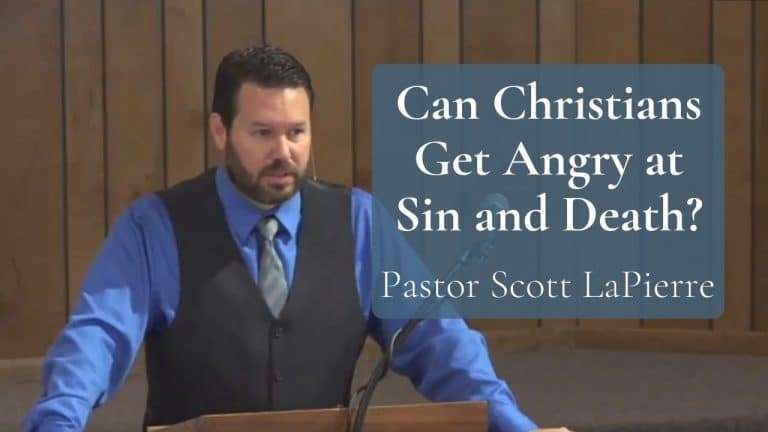 Can Christians Get Angry at Sin and Death
