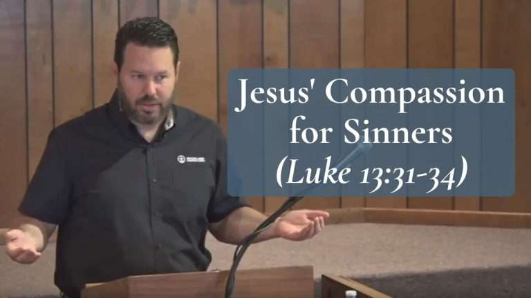 Jesus Compassion for Sinners