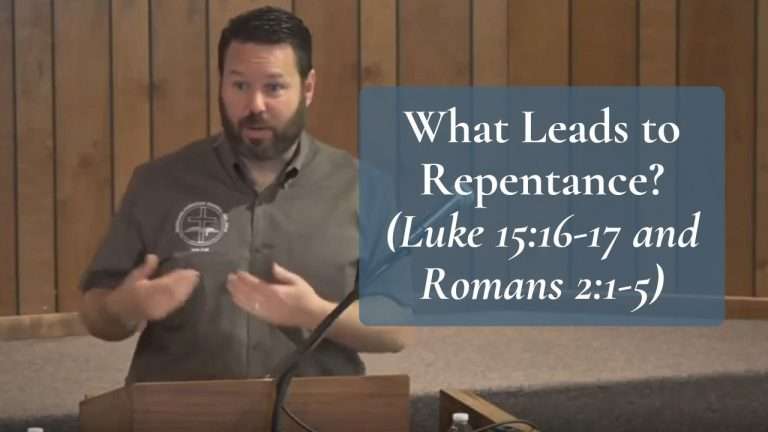 What Leads to Repentance Luke 15 and Romans 2
