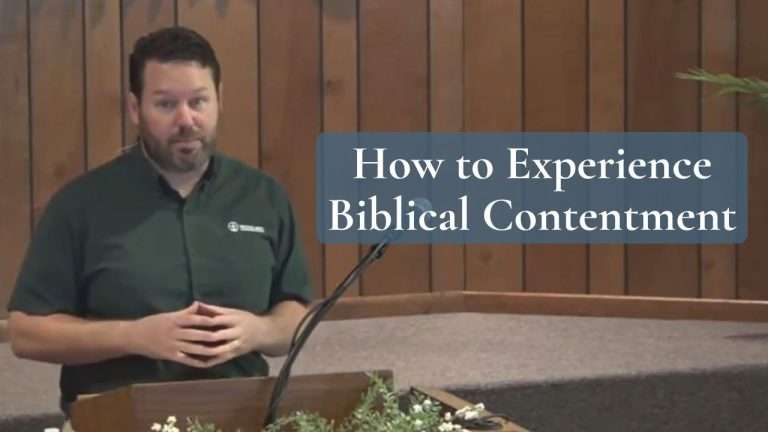 How to Experience Biblical Contentment (Ecclesiastes 5:12-6:2)