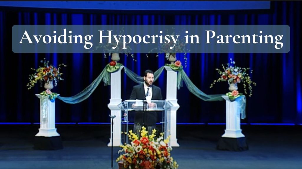 Avoiding Hypocrisy in Parenting