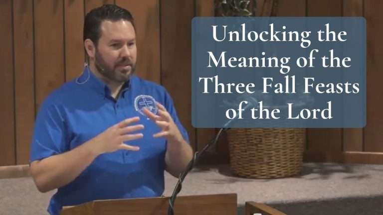 Unlocking the Meaning of the Three Fall Feasts of the Lord (Leviticus 23:23-44)