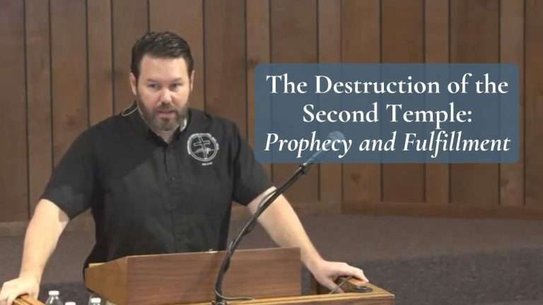 The Destruction of the Second Temple: Prophecy and Fulfillment (Daniel 9:26 and Luke 21:5-6)