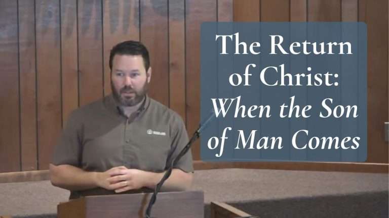 The Return of Christ: When the Son of Man Comes (Luke 21:25-27 and Daniel 7:9-14)