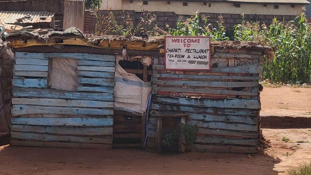 a restaurant in Malawi