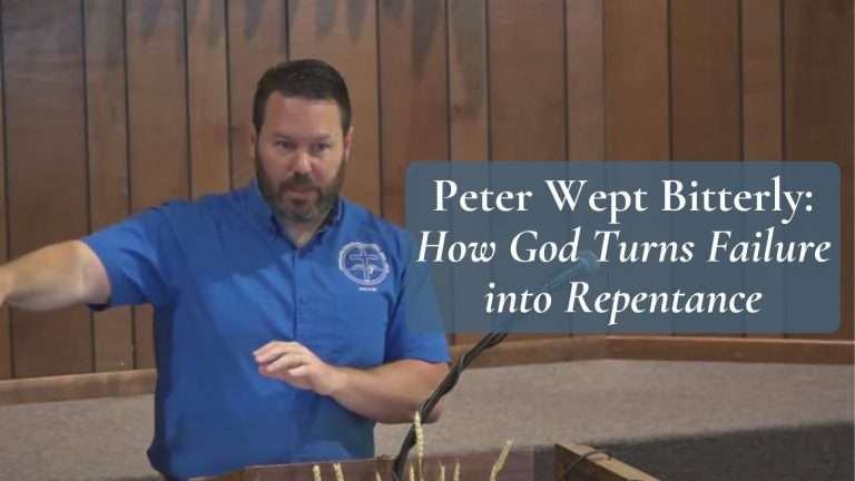 Peter Wept Bitterly How God Turns Failure into Repentance