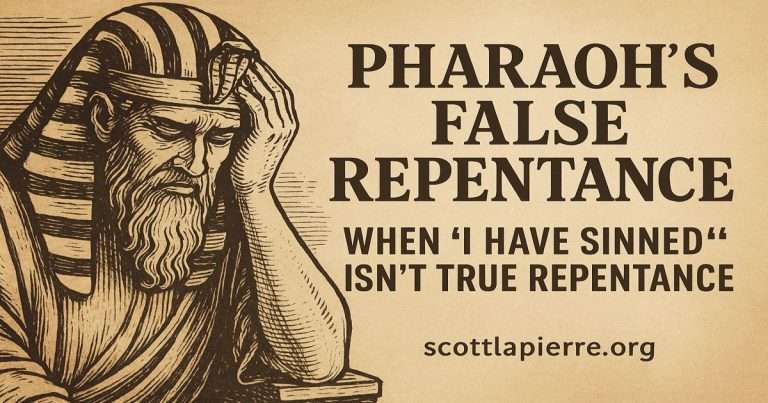 Pharaoh’s False Repentance – When “I Have Sinned” Isn’t True Repentance