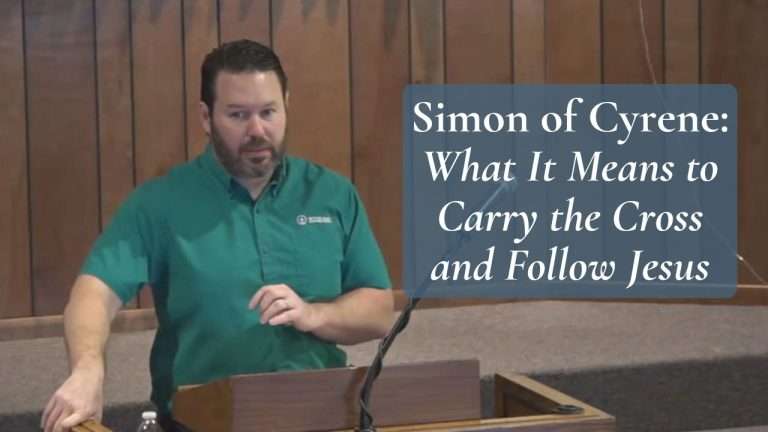 Simon of Cyrene: What It Means to Carry the Cross and Follow Jesus (Luke 23:26)
