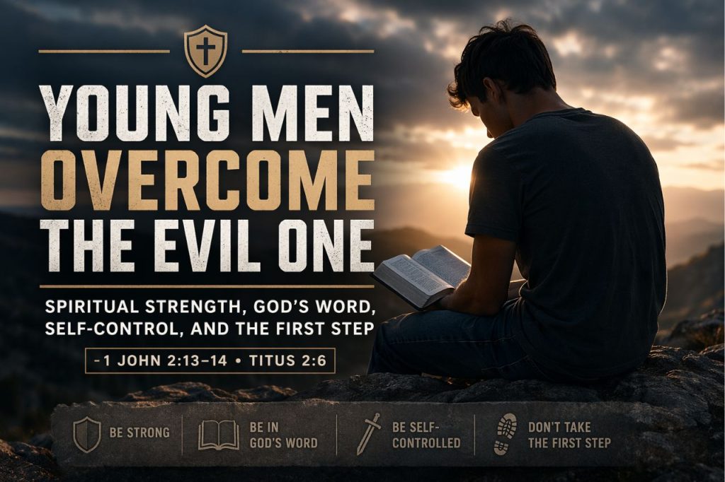 How Young Men Overcome the Evil One: Strength, Self-Control, and God’s Word