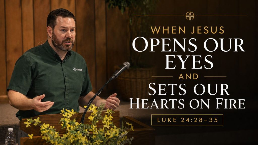 When Jesus Opens Our Eyes and Sets Our Hearts on Fire (Luke 24:28–35)
