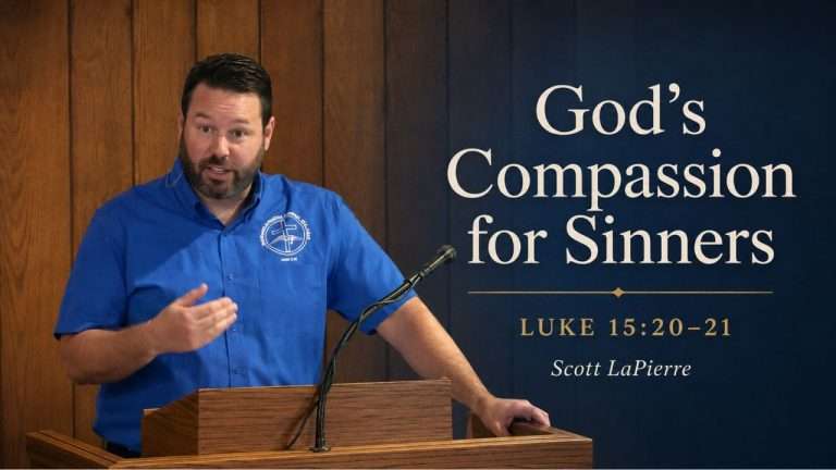 God’s Compassion for Sinners in Luke 15:20-21