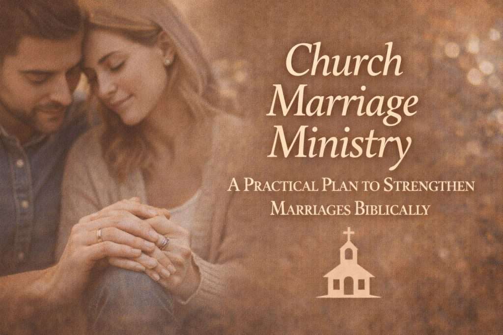 Church Marriage Ministry: A Practical Plan to Strengthen Marriages Biblically