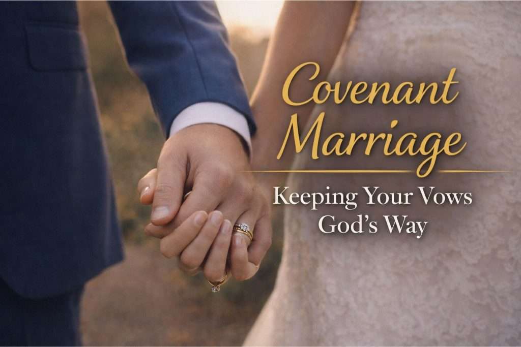 Covenant Marriage Keeping Your Vows God’s Way