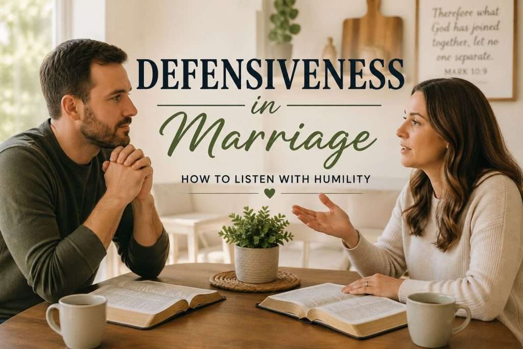Defensiveness in Marriage How to Listen with Humility