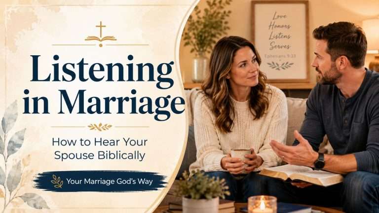Listening in Marriage: How to Hear Your Spouse Biblically