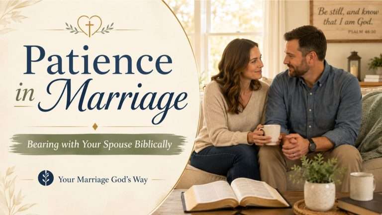 Patience in Marriage: Bearing with Your Spouse Biblically
