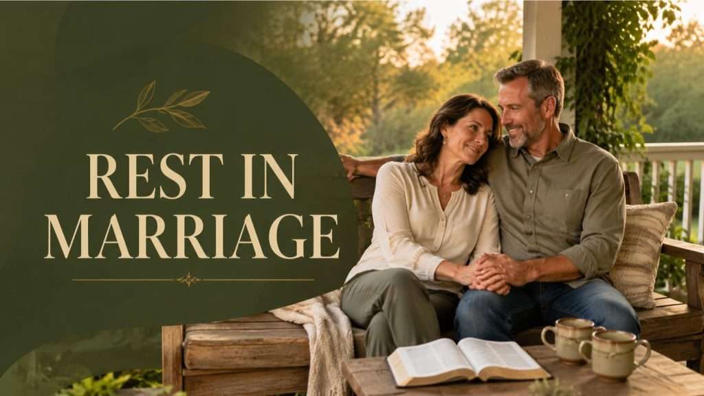 Rest in Marriage: Finding God's Rhythm When Life Feels Too Full